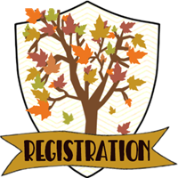 Fall in Love with Reading Registration Badge